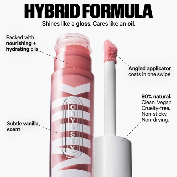 Milk Makeup Odyssey Hydrating Non Sticky Lip Oil Gloss - Picture 7 of 11